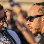 2024 Formula One Abu Dhabi Grand Prix Yas Marina Circuit, Abu Dhabi, United Arab Emirates 8.December.2024; Lewis Hamilton of Great Britain and Mercedes-AMG PETRONAS F1 Team