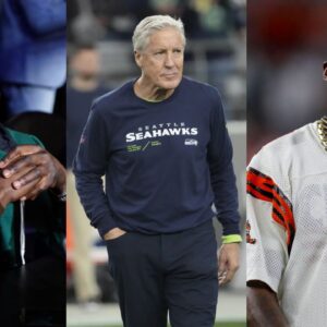 Shannon Sharpe, Pete Carroll and Chad Johnson