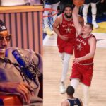 Lou Williams (L) and a still from the 2024 All-Star Game (R)