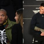 Ciryl Gane (L), Tom Aspinall (R)