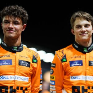 NORRIS Lando (gbr), McLaren F1 Team MCL38, PIASTRI Oscar (aus), McLaren F1 Team MCL38, portrait during the Formula 1 Singapore Grand Prix 2024