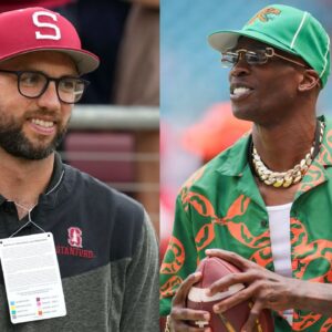 Andrew Luck and Chad Johnson