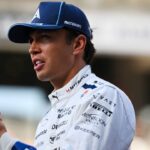 Thai driver Alexander Albon ( Williams Racing Team) is seen during the Drivers Parade before the FIA Formula 1 Abu Dhabi Grand Prix at Yas Marina Circuit