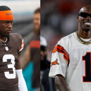Jerry Jeudy [Left]; Chad Johnson [Right]