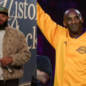 Deron Williams (L) and Kobe Bryant (R)