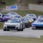 The pace car leads the cars during a caution flag during the NASCAR Kwik Trip 250, Sunday, July 3, 2022, at Elkhart Lake's Road America near Elkhart Lake, Wis.