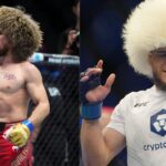 Merab Dvalishvili (L), Umar Nurmagomedov (R)