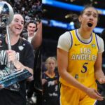 Sabrina Ionescu (L), Dearica Hamby (R)