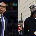 Sam Cassell (L) and Kevin Garnett (R)