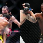 Jorge Masvidal (L), Leon Edwards (R)