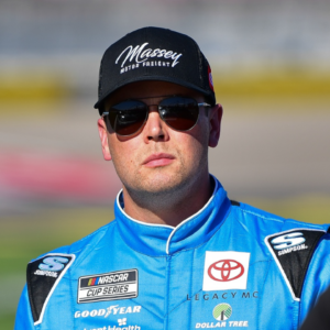 NASCAR Cup Series driver Erik Jones (43) during qualifying for the South Point 400 at Las Vegas Motor Speedway.
