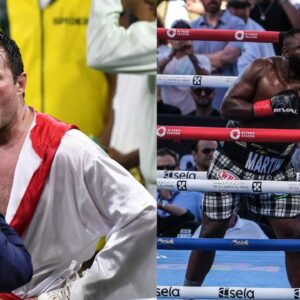 Chael Sonnen (L), Martin Bakole (R)