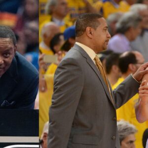 Isiah Thomas (L) and Mark Jackson and Stephen Curry (R)