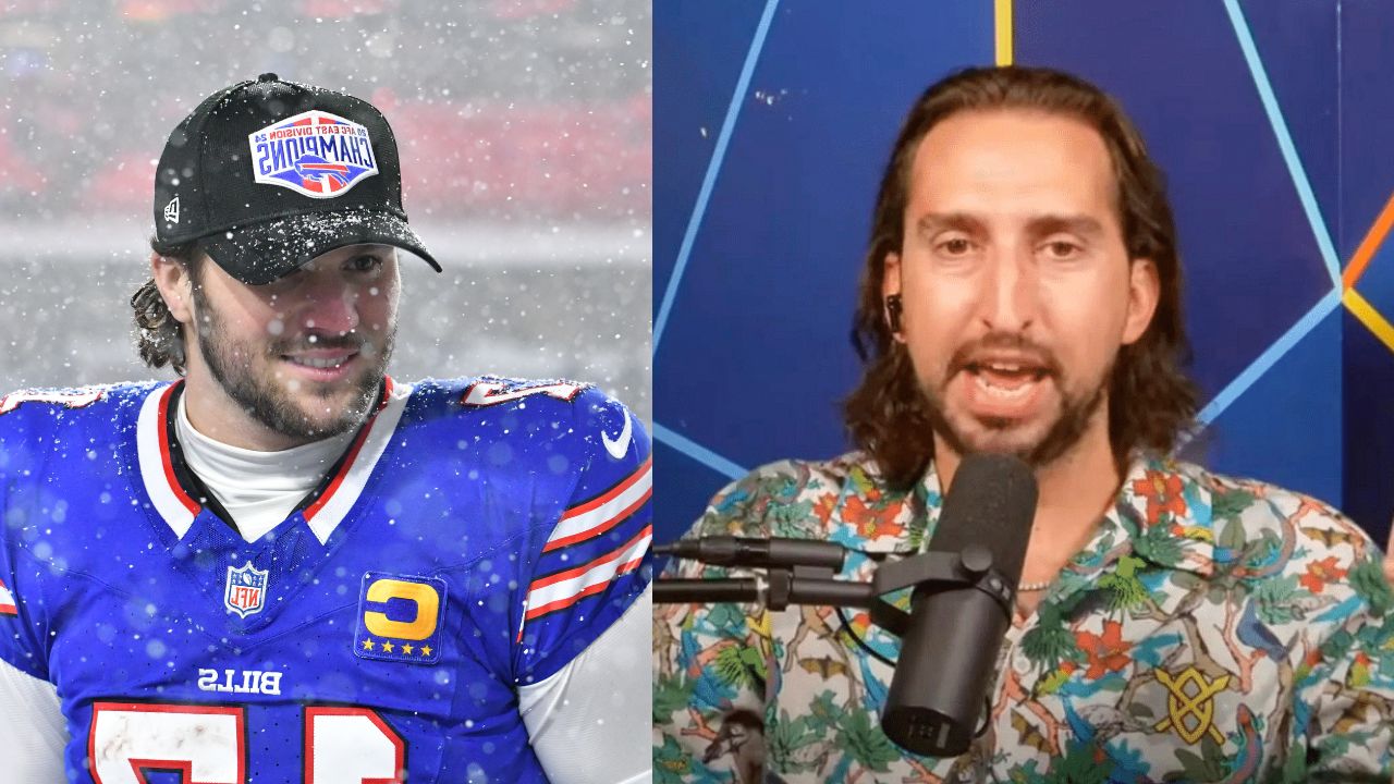 Josh Allen and Nick Wright