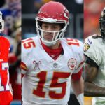 Josh Allen, Patrick Mahomes, Lamar Jackson - USA TODAY