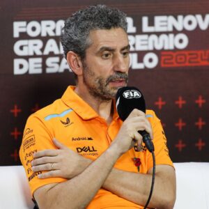 STELLA Andrea (ita), Team Principal of McLaren F1 Team, portrait press conference, during the Formula 1 Grande Premio de Sao Paulo 2024, 21th round of the 2024 Formula One World Championship