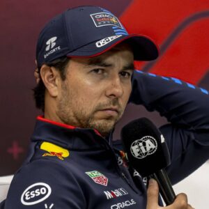 Sergio Perez at the Formula 1 Qatar Grand Prix 2024