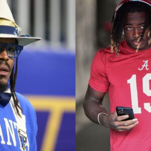 Cam Newton and Keanu Koht