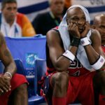 LeBron James, Lamar Odom and Stephon Marbury