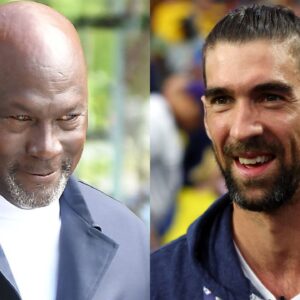 Michael Jordan and Michael Phelps