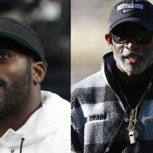 Michael Vick and Deion Sanders