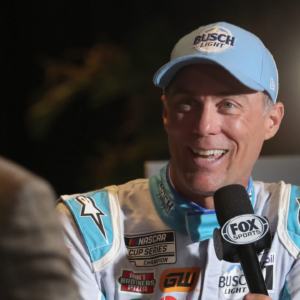 Kevin Harvick sets down for a interview, Wednesday February 16, 2022 during NASCAR Media day in the Daytona 500 Club at Daytona International Speedway. Dtb Media Day 39