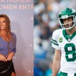 Joy Taylor [Left]; Aaron Rodgers [Right]