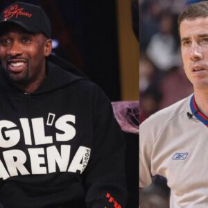 Gilbert Arenas (L) and Tim Donaghy (R)