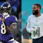 Lamar Jackson and Odell Beckham Jr.