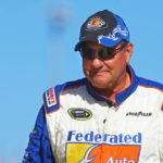 Nov 17, 2013; Homestead, FL, USA; NASCAR Sprint Cup Series driver Ken Schrader during the Ford EcoBoost 400 at Homestead-Miami Speedway. Mandatory Credit: Mark J. Rebilas-Imagn Images