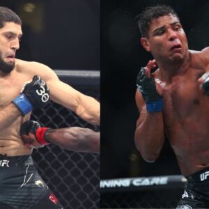 Ikaram Aliskerov (L), Paulo Costa (R)