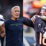 Russell Wilson, Pete Carroll, Caleb Williams