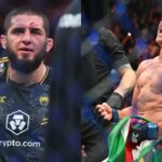 Islam Makhachev (L), Dricus Du Plessis (R)