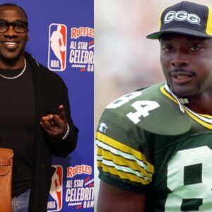Shannon Sharpe [Left]; Sterling Sharpe [Right]