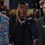 Shaquille O'Neal, Lil Wayne and Kevin Garnett