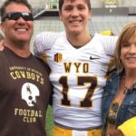 Josh Allen and his parents