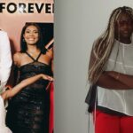 Dwyane Wade and Kaavia James (L) and Zaya Wade (R)