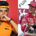 Lando Norris(L), Michael Schumacher(R)