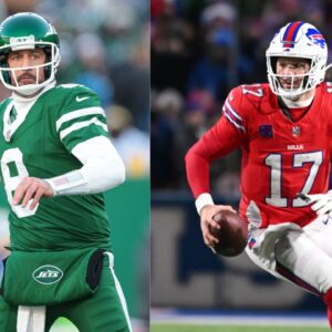 Aaron Rodgers and Josh Allen