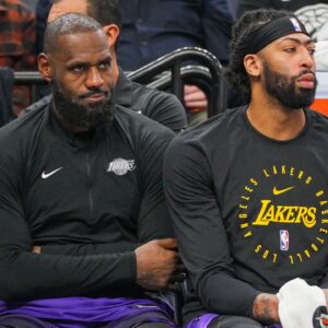 LeBron James and Anthony Davis