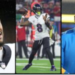 Cam Newton, Lamar Jackson and Ryan Clark.