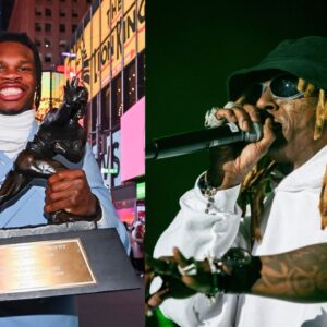 Travis Hunter [Left]; Lil Wayne [Right]