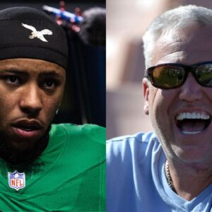 Saquon Barkley and Rex Ryan
