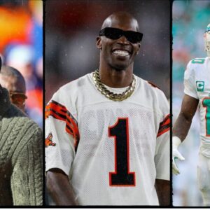 Shannon Sharpe, Chad Johnson and Tyreek Hill