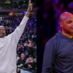 Patrick Ewing (L), Charles Barkley (R)