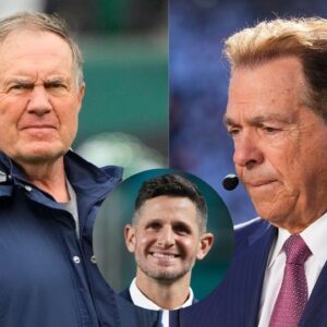 Bill Belichick, Dan Orlovsky, and Nick Saban