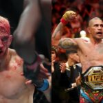 Dan Hooker (L), Alex Pereira (R)