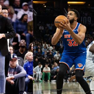 Chandler Parsons (L), Karl Anthony Towns (R)