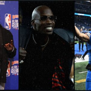 Shannon Sharpe, Chad Johnson and Amon-Ra St. Brown.
