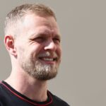 Kevin Magnussen of Haas before third practice ahead of the Formula 1 Abu Dhabi Grand Prix at Yas Marina Circuit
